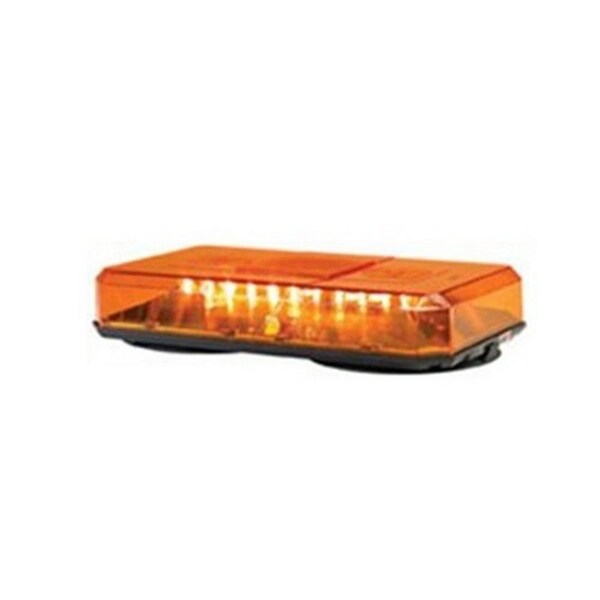 Aftermarket 12V Highlighter Amber Mini Light Bar w/ Permanent Mount 454205-02 - main